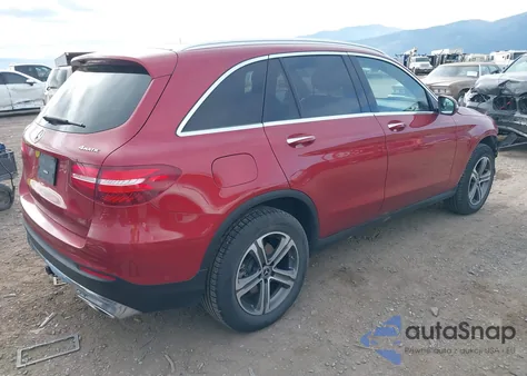 2018 Mercedes-Benz Glc 300 4Matic z USA, uszkodzony, nr VIN WDC0G4KB3JV015978